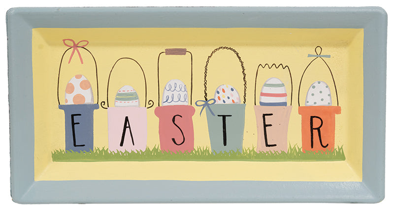 Easter Egg Buckets Tray