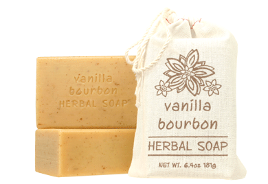 Vanilla Bourbon Herbal Soap