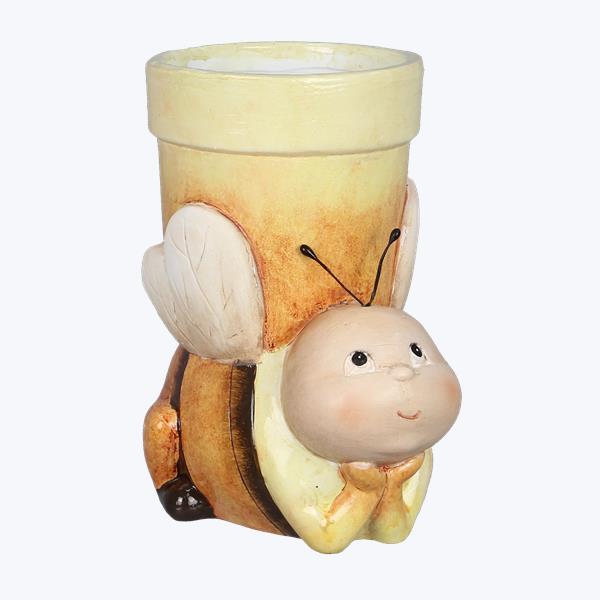 Ceramic Bee Flower Pot