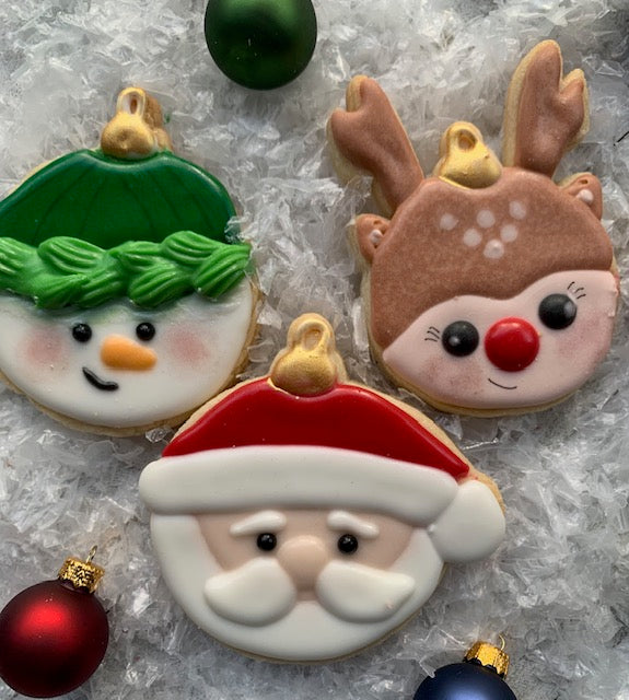 CHRISTMAS ORNAMENT COOKIE DECORATING CLASSi