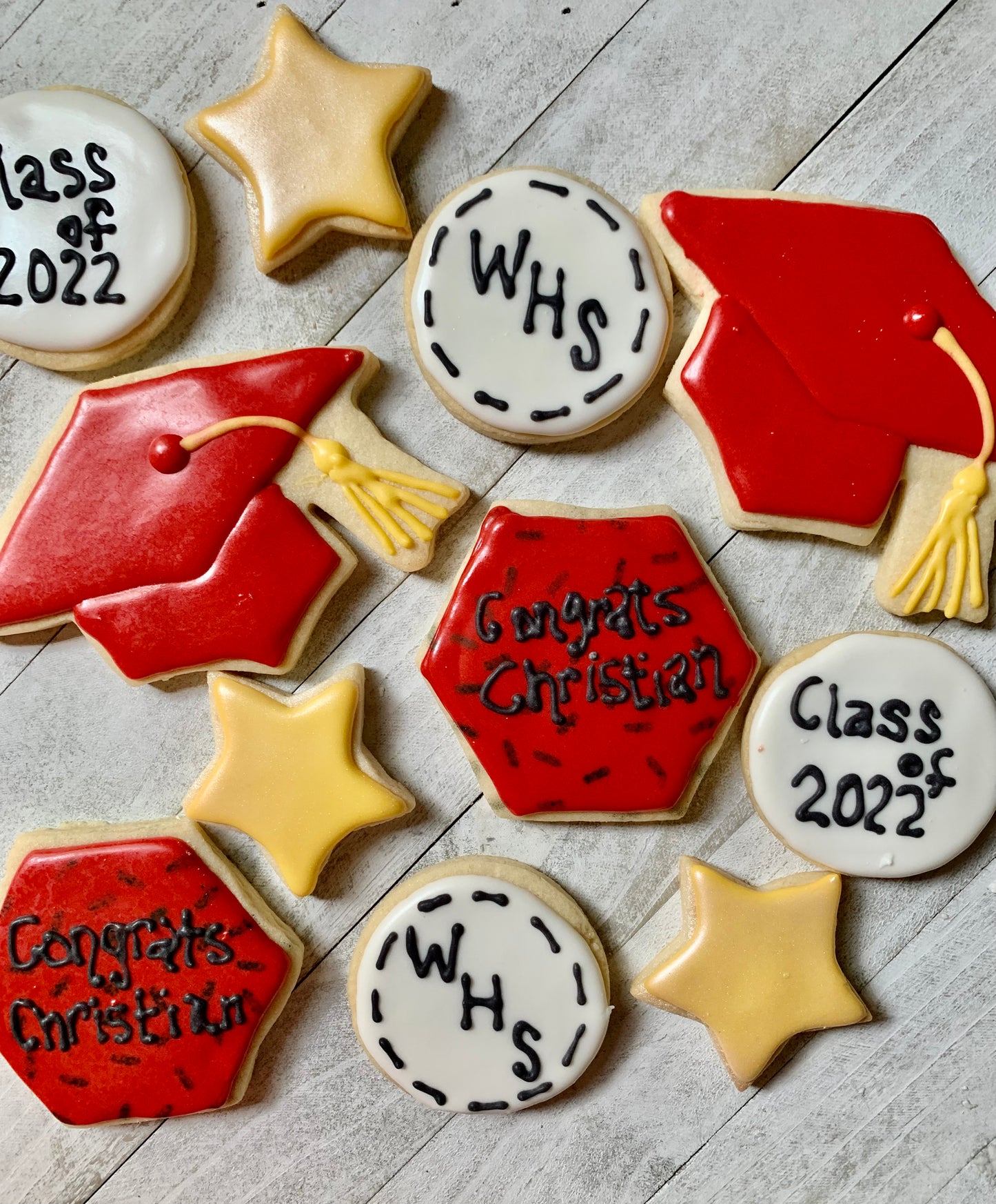 Custom Graduation Sugar Cookies by the Dozen