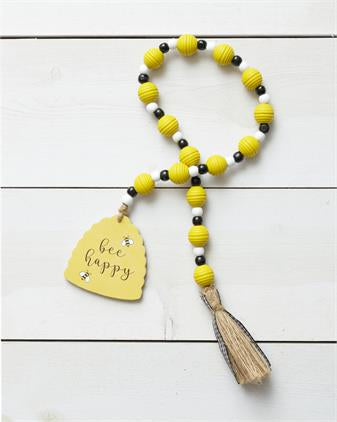 Farmhouse Beads - Bee Happy