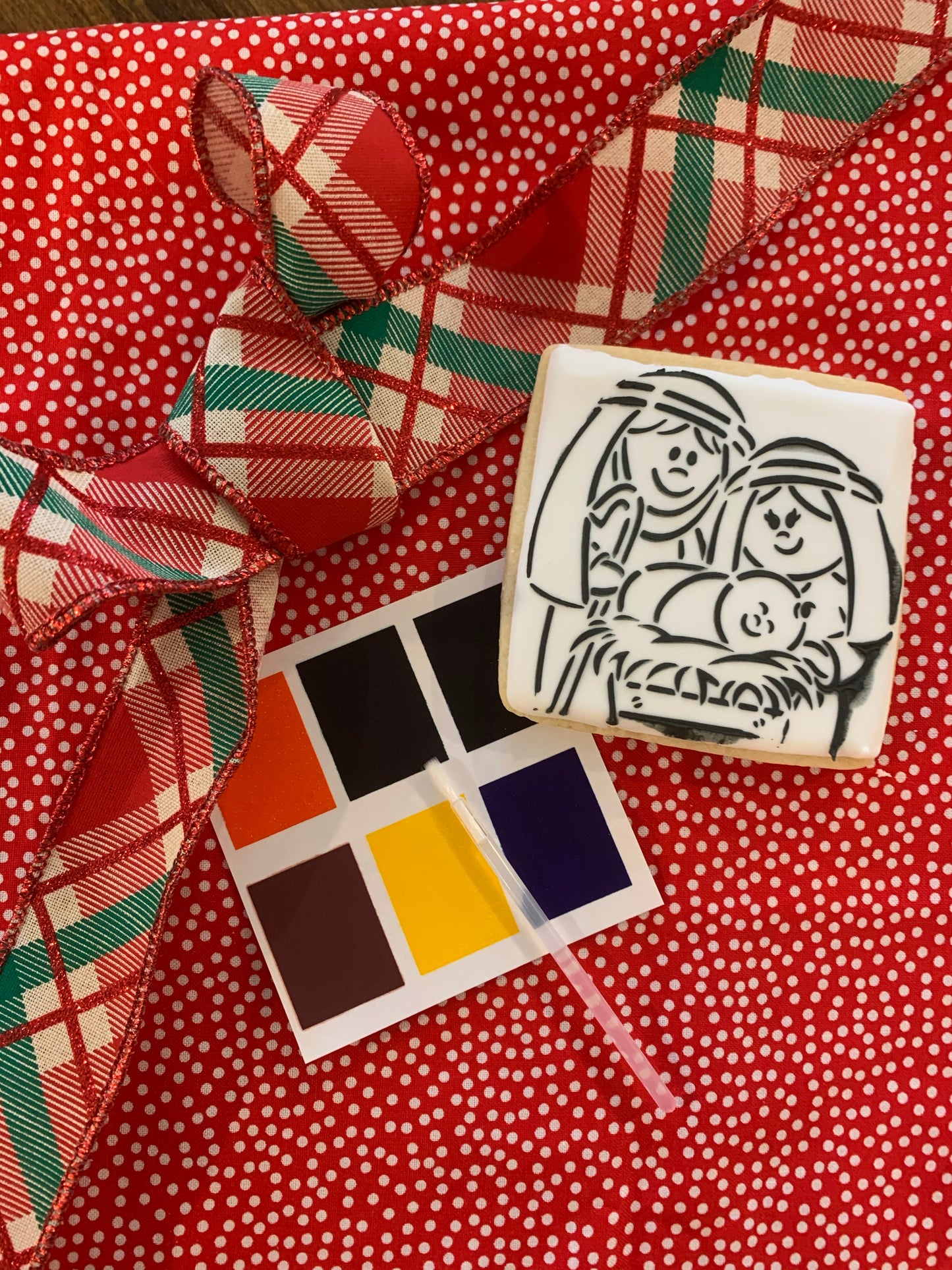 PAINT YOUR OWN CHRISTMAS COOKIE